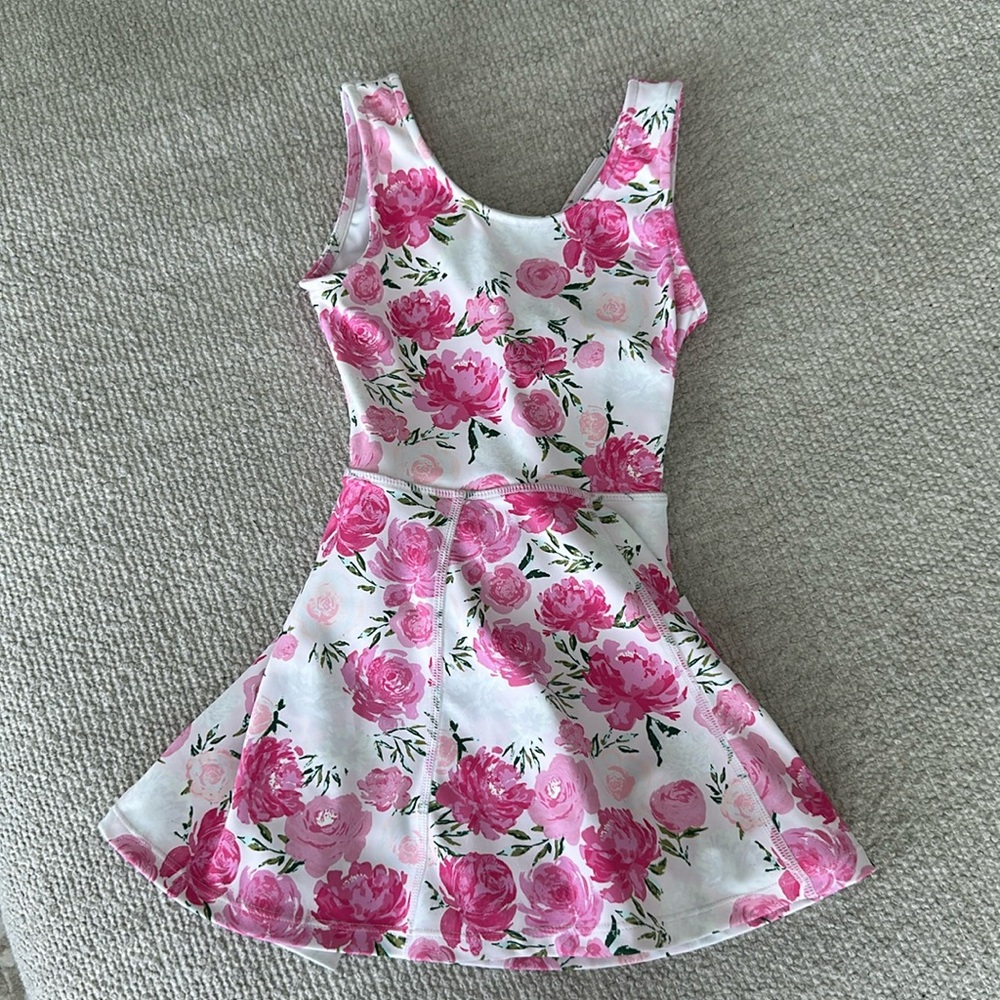 Sweet Honey Clothing Girls Tennis Dress with built in shorts